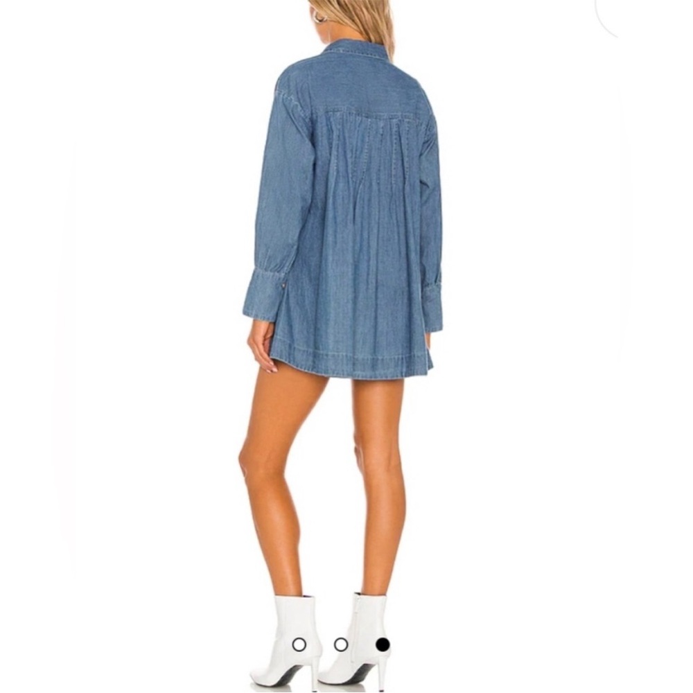 Free People The Denim Voyage Dress - Picture 3 of 13